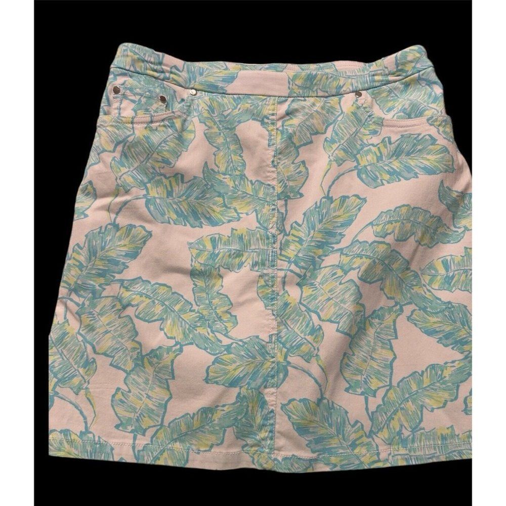 Hearts Of Palm Ladies sz 6 Tennis Golf Pickleball skort stretch pull on Tropical
